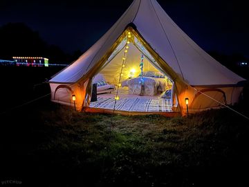Individually designed bell tent.