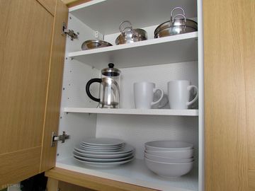Well equipped for guests.