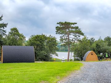 View of the site towards Acton Lake