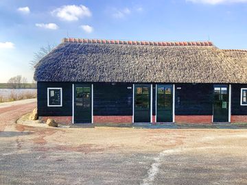 Exterior of a tractor hut