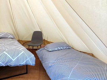 Twin beds available