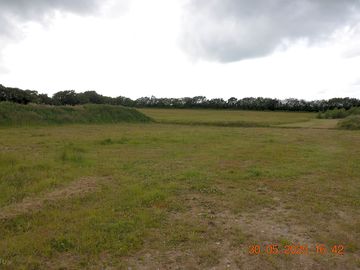 Hardstanding for the motorhomes