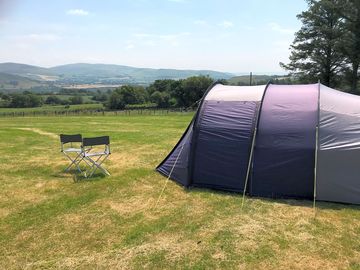 An example of one of our pitches looking south east