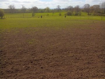 View from the hard standing area