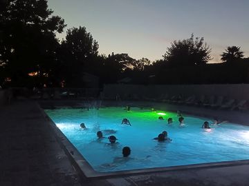 Pool by night