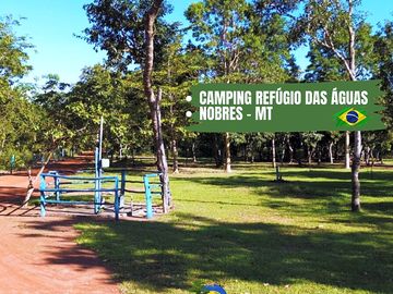 O local convida ao descanso e à contemplação.