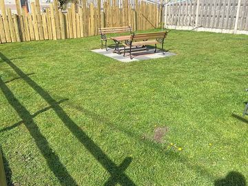 Enclosed private garden