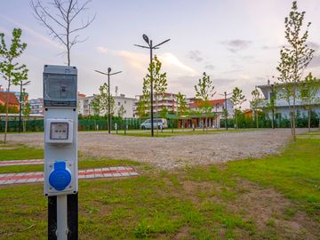 Fully serviced pitches