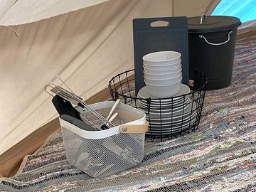 Crockery and utensils