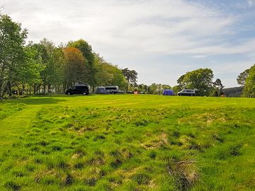 View across the site