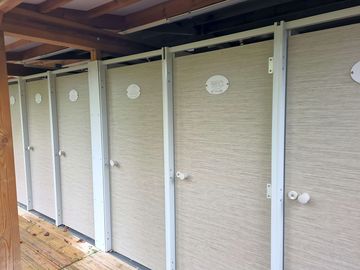 Toilet block