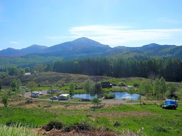 View from the top of the campsite