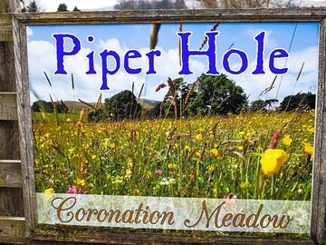 Main sign at the entrance