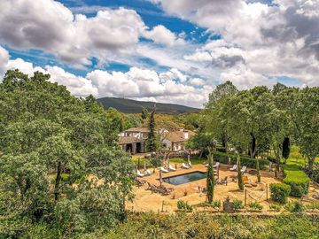 The site's landscape