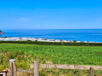 Looking towards the sea