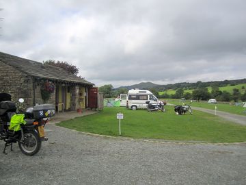 Entrance to the campsite