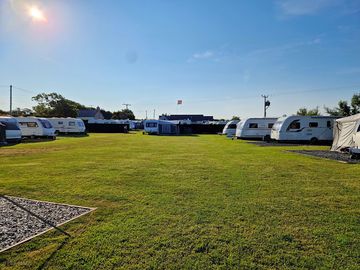 Fully serviced hardstanding touring pitches