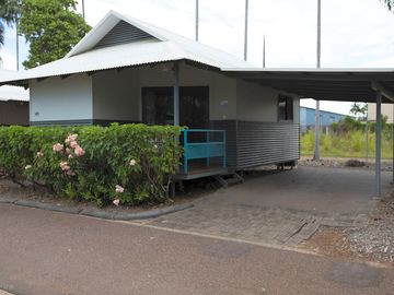Garden cabin exterior