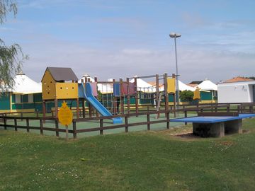 Playground and table tennis