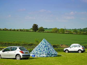 A pretty tent in a pretty setting