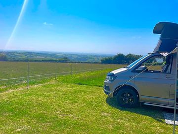 Mown pitch with views