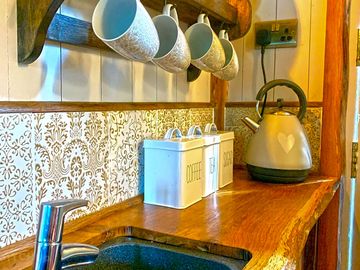 Kitchen corner with all the basics