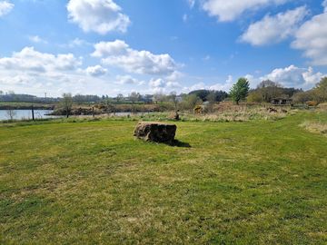 Pitches overlooking the water