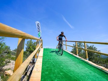 Try out your mountain bike skills