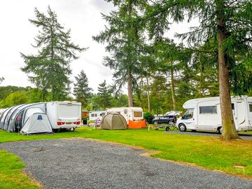 Touring and motorhome pitches