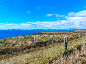 View from the campervan pitch