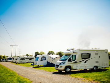 Hardstanding pitches all with EHU