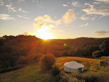 6M Yurt Sunset