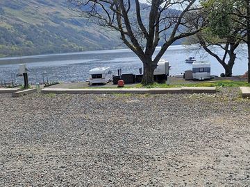 Top-level tourer pitches with loch views