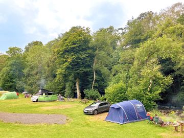Pitches by the river