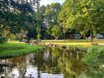 Peaceful riverside location