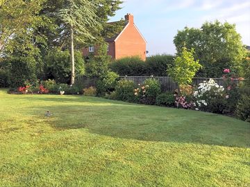 Garden at the campsite