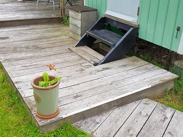 Oak decking