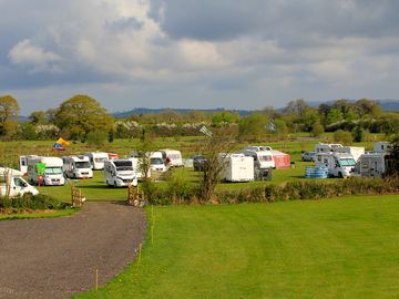 Pitches near the golf course