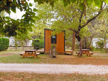 Pitches with private amenities
