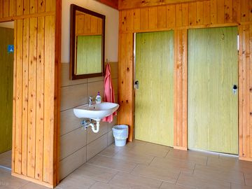 Shared bathroom facilities