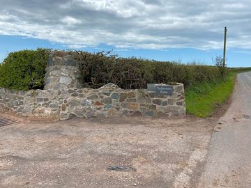 Entrance to the site
