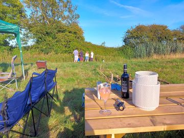 Dining by the river