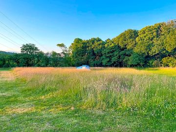 Non-electric Grass Tent or Trailer Tent Pitch