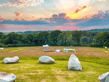 Old Meadow view and amazing skies