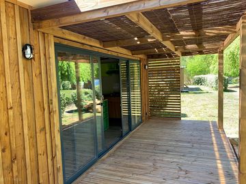 Covered terrace