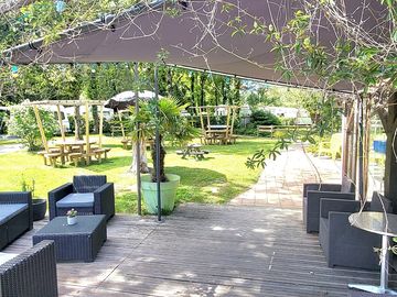 La terrasse du snack