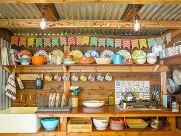 Each unit has its own fully equipped kitchen