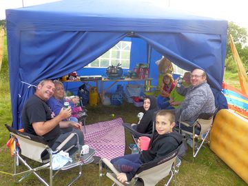 Happy guests