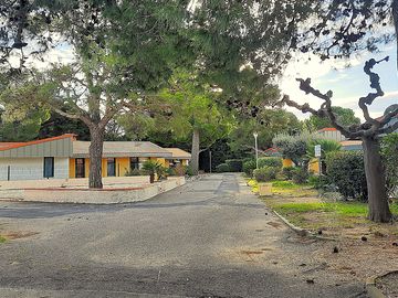 Entrance to the gîtes