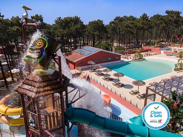 Swimming pool and water park